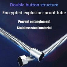 Stainless - Steel Handheld Shower Hose - (1 Pc) - justgrabit.in | Just Grab It