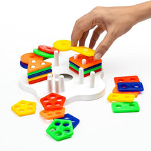 Geometric Stacking Sorter Puzzle Toy - justgrabit.in | Just Grab It