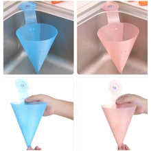 Multipurpose Hanging Sink Corner Strainer with Suction Cup (1 Pc) - justgrabit.in | Just Grab It