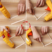 Transparent Hot Melt Glue Sticks (10 Pc Set) - justgrabit.in | Just Grab It
