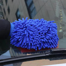 Microfiber Wash Mitt / Multipurpose Cleaning Glove (1 Pc) - justgrabit.in | Just Grab It