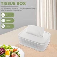 Simple Silicone Tissue Holder – Cube/Cylinder Tissue Box for Bathroom, Office, Car & Bedroom - Justgrabit Inc.