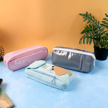 Printed Multipurpose Zipper Pencil Pouch - (1 Pc / Mix Design) - justgrabit.in | Just Grab It