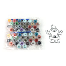 Paint by Number Kits 2 Set 24 Number Color, 6 paint brushes (2 Set) - justgrabit.in | Just Grab It