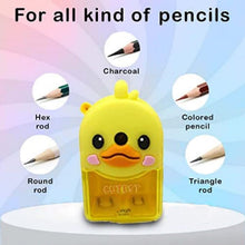 Plastic Cutest Duck Pencil Sharpener (1 Pc) - justgrabit.in | Just Grab It