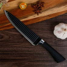 Stainless Steel Knife Set With Chef Peeler And Scissor (6 Pieces) - Justgrabit Inc.