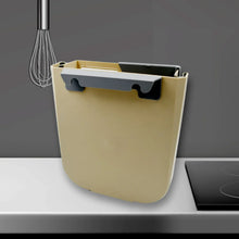 Foldable Hanging Trash Can – Space - Saving Waste Bin for Kitchen, Bathroom & Car - Justgrabit Inc.