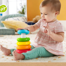 Plastic Baby Kids Teddy Stacking Ring Jumbo Stack Up Educational Toy 7pc - Justgrabit Inc.