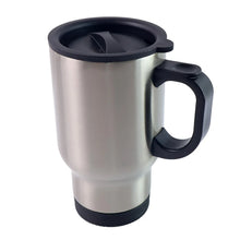 Stainless Steel Vacuum Glass Insulated Glass Coffee Cups, Tumbler (With Lid & Handle / 1 pc) - Justgrabit Inc.