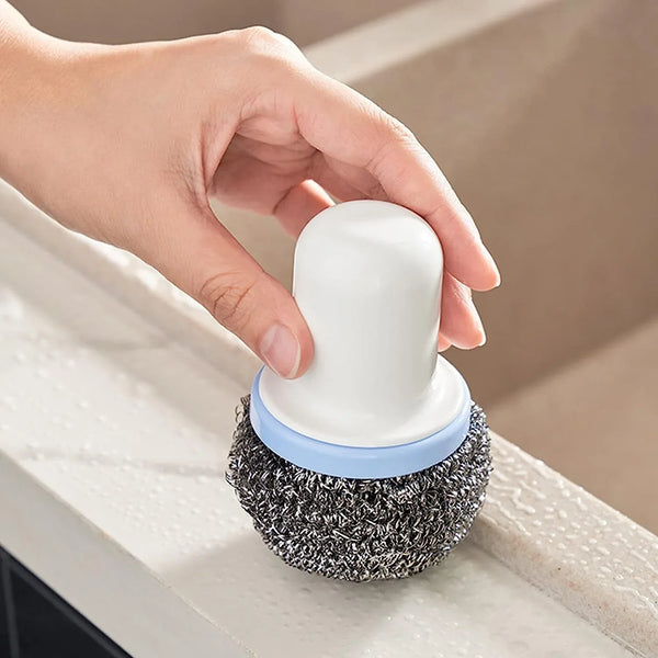 Dish Brush Multifunctional Palm Brush for Dish Kitchen Sink Pot Pan - Dish Scrub Brush Small Cleaning Brush Dish Scrubber Brush Cleaning Brushes for Household Use - justgrabit.in | Just Grab It