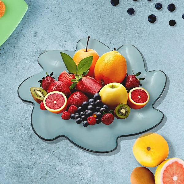 Flower Shape Kids Plastic Plate - Multipurpose for Dinner, Snacks & Party Supplies (1pc) - Justgrabit Inc.