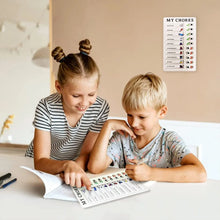 Portable My Chores Home Note Board Management Planning Memo Boards Reminding Time. (Size : - 20x12Cm) - Justgrabit Inc.