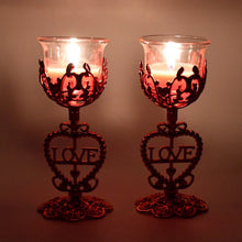 Tea Lights Holder Candle Stand, Diwali (2 Pc Set) - Justgrabit Inc.
