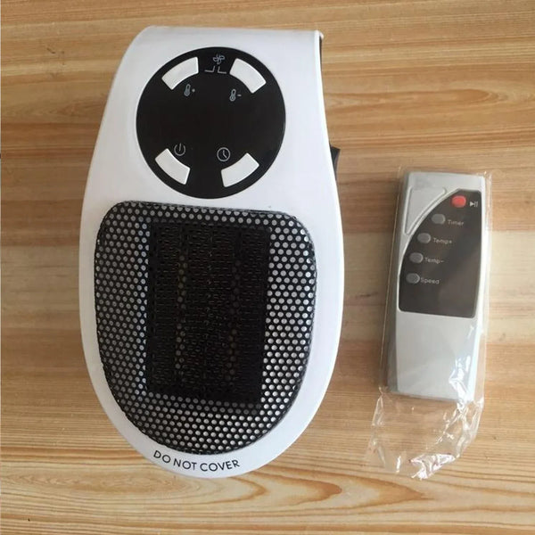 Portable Electric Heater Mini Fan Heater Desktop Household - Justgrabit Inc.
