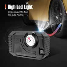Tire Inflator Portable Air Compressor 12V Small Air Pump for Car Tires Bicycle Balloons, Cars, Bike, Bicycles and Other Inflatables with LED Light (12V) - Justgrabit Inc.