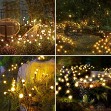 Solar - Powered Warm White Garden Ball Light Set - justgrabit.in | Just Grab It