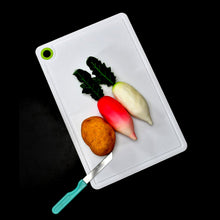 Fruit & Vegetable Chopping Board Plastic Cutting Board For Kitchen - justgrabit.in | Just Grab It