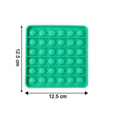 Premium Square Shape Silicone Pop It Fidget Toy (1 Pc) - justgrabit.in | Just Grab It