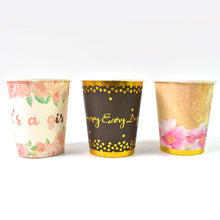 Disposable Paper Cups, Disposable Tea, Coffee Cups (3 Pcs Set / Mix Color) - justgrabit.in | Just Grab It