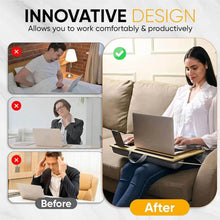 Portable Laptop Table with Mouse Pad (55×35 Cm / 1 Pc) - Justgrabit Inc.