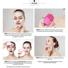 Rechargeable Sonic Silicone Face Cleansing Brush - Justgrabit Inc.
