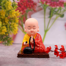 Solar Powered Sitting Buddha Statue, Moving Head and Hand (1 Pc / Big) - justgrabit.in | Just Grab It