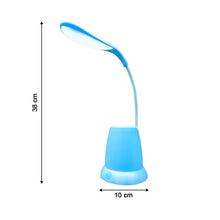 Desk Lamp with Pen Holder Table Lamp with Pencil Stand for Home Office - Justgrabit Inc.