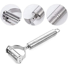3 In 1 Stainless Steel Vegetable and Fruit Peeler Set (3 Pcs Set) - Justgrabit Inc.