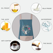 Multipurpose Kitchen Cooking Apron with Front Pocket (1 Pc) - justgrabit.in | Just Grab It