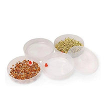Plastic 4 Compartment Sprout Maker, White - justgrabit.in | Just Grab It