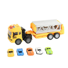 Realistic Long - Haul Toy Vehicle Transport Playset with Lights and Sound - Justgrabit Inc.