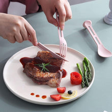 3 in 1 Reusable Spoon, Knife Forks Tableware, Spoon (3 Pcs Set) - justgrabit.in | Just Grab It