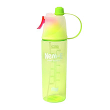 Plastic 2 In 1 Mist Spray Water Bottle (Multicolour / 600 ML / 1 Pc) - Justgrabit Inc.