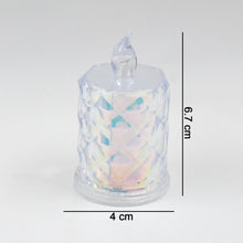 4 Pc Flameless and Smokeless Decorative Melting Candles LED Tea Light, Diwali - justgrabit.in | Just Grab It