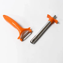 2 in 1 Kitchen Combo Lighter, Stainless Steel Durable Gas Lighter with Vegetable Cutter Peeler, For Kitchen Steel Gas Lighter (2 Pc Set) - Justgrabit Inc.
