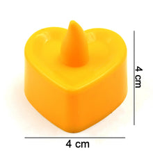 LED Tealights, Smokeless Plastic Decorative Candles, Diwali (Pack Of 6 / Multicolor) - justgrabit.in | Just Grab It