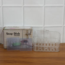 Wall - Mounted Transparent Soap Dish Holder Set - justgrabit.in | Just Grab It