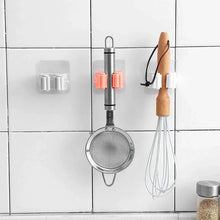 Broom Holder Wall Mounted, Mop and Broom Holder Broom Organizer Grip Clips, No Drilling, Wall Mounted Storage Rack Storage & Organization for Kitchen, Bathroom, Garden (1 Pc) - Justgrabit Inc.