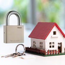 Heavy Steel Premium Square Padlock 70mm with 4 Keys Hardened Shackle for Doors - justgrabit.in | Just Grab It