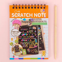 Crafts Rainbow Art Scratch Paper Book (10 Pages, Pack of 1) - justgrabit.in | Just Grab It