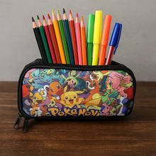 Colorful Cartoon Printed Pencil Pouch for Kids (1 Pc) - justgrabit.in | Just Grab It