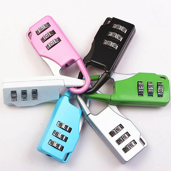 Round Resettable Code Number Padlock - Justgrabit Inc.