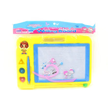 Children Magic Slate Pen Doodle Pad Erasable Drawing Easy Reading Writing Learning Graffiti Board Kids Gift Toy Magnetic Painting Sketch Pad for Baby Children (1 Pc Mix Color) - Justgrabit Inc.