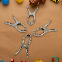 Stainless Steel Clothes pins Beach Towel Clips (10 Pcs Set) - Justgrabit Inc.