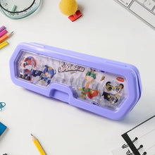 Cartoon Character Printed Plastic Pencil Box with Built - in Maze Puzzle Game (1 Pc) - justgrabit.in | Just Grab It
