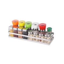 25 cm Metal Space Saving Multi - Purpose rack for Kitchen Storage Organizer Shelf Stand. - justgrabit.in | Just Grab It