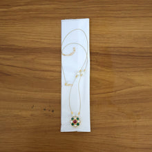 Elegant Traditional Multicolor Stone & Pearl Pendant Chain (1 Pc) - justgrabit.in | Just Grab It
