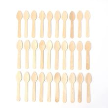 110mm Wooden Tea Spoon – 30 Pcs Pack - justgrabit.in | Just Grab It