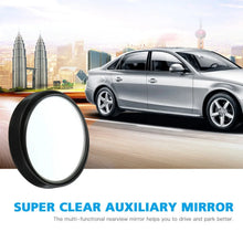 Car Blind Spot Side Mirror Black frame - (2 Pc / Set) - justgrabit.in | Just Grab It