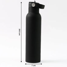 Stainless Steel Water Bottle with Carry Strap & Built - In Straw 1000ML Approx (1 Pc) - Justgrabit Inc.